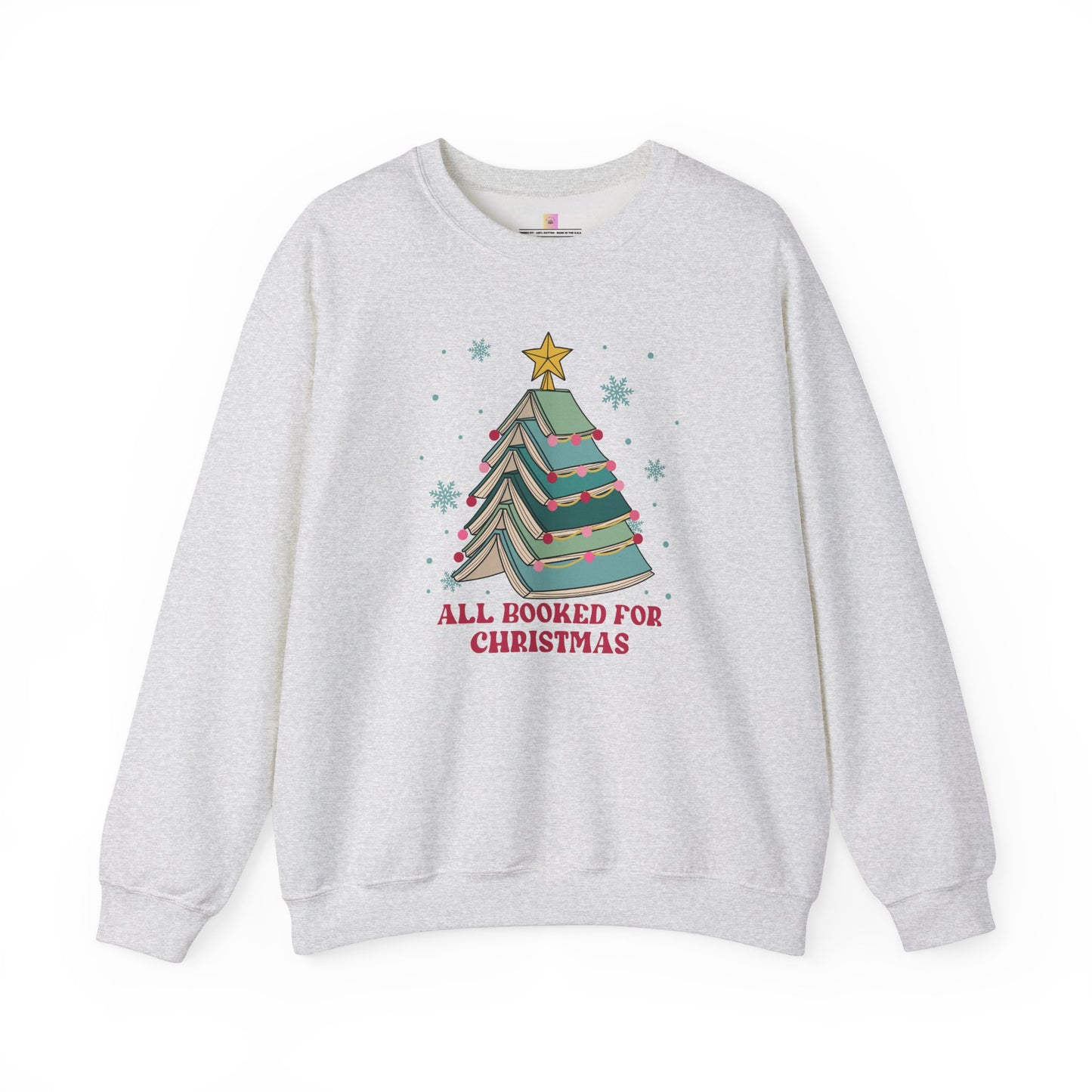 All Booked For Christmas Sweater