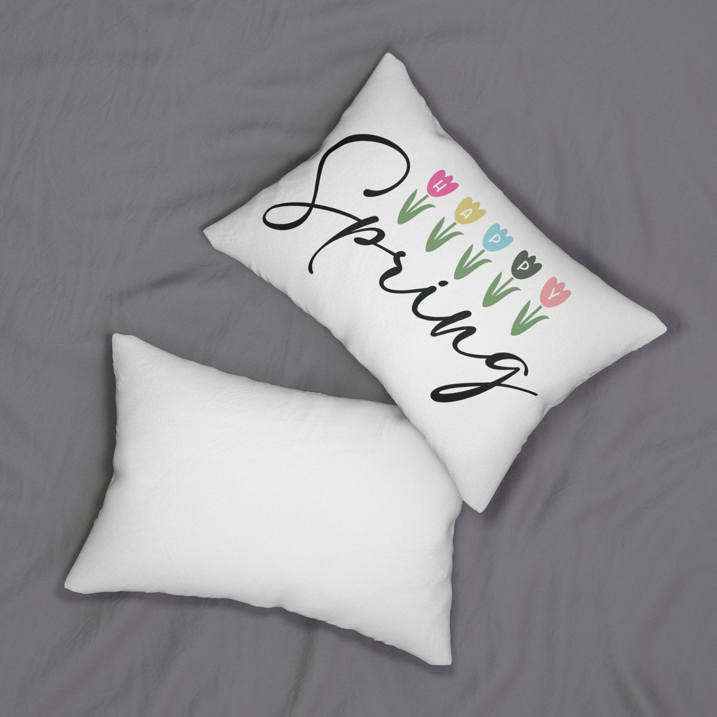 Happy Spring, Lumbar Pillow