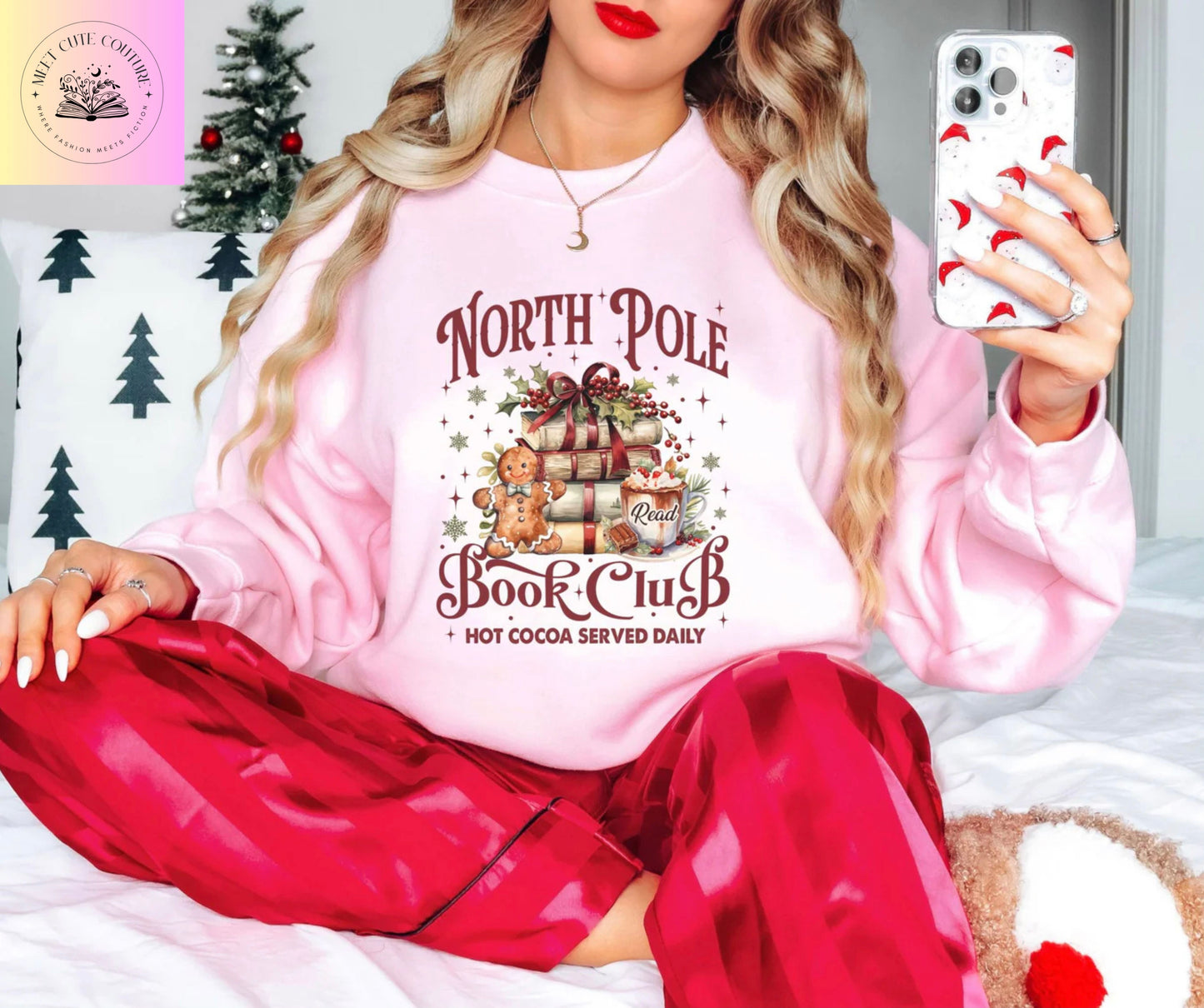 North Pole Book Club Sweatshirt