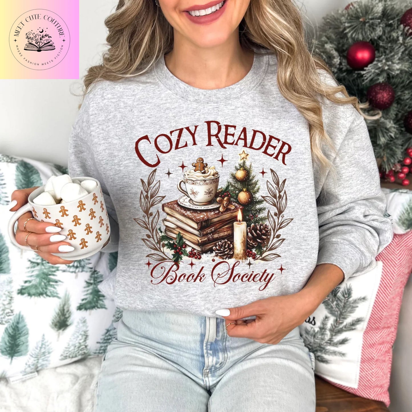 Cozy Reader Book Society Sweatshirt