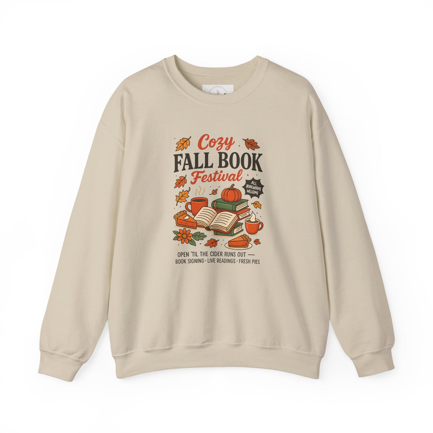 Cozy Fall Book Festival Crewneck