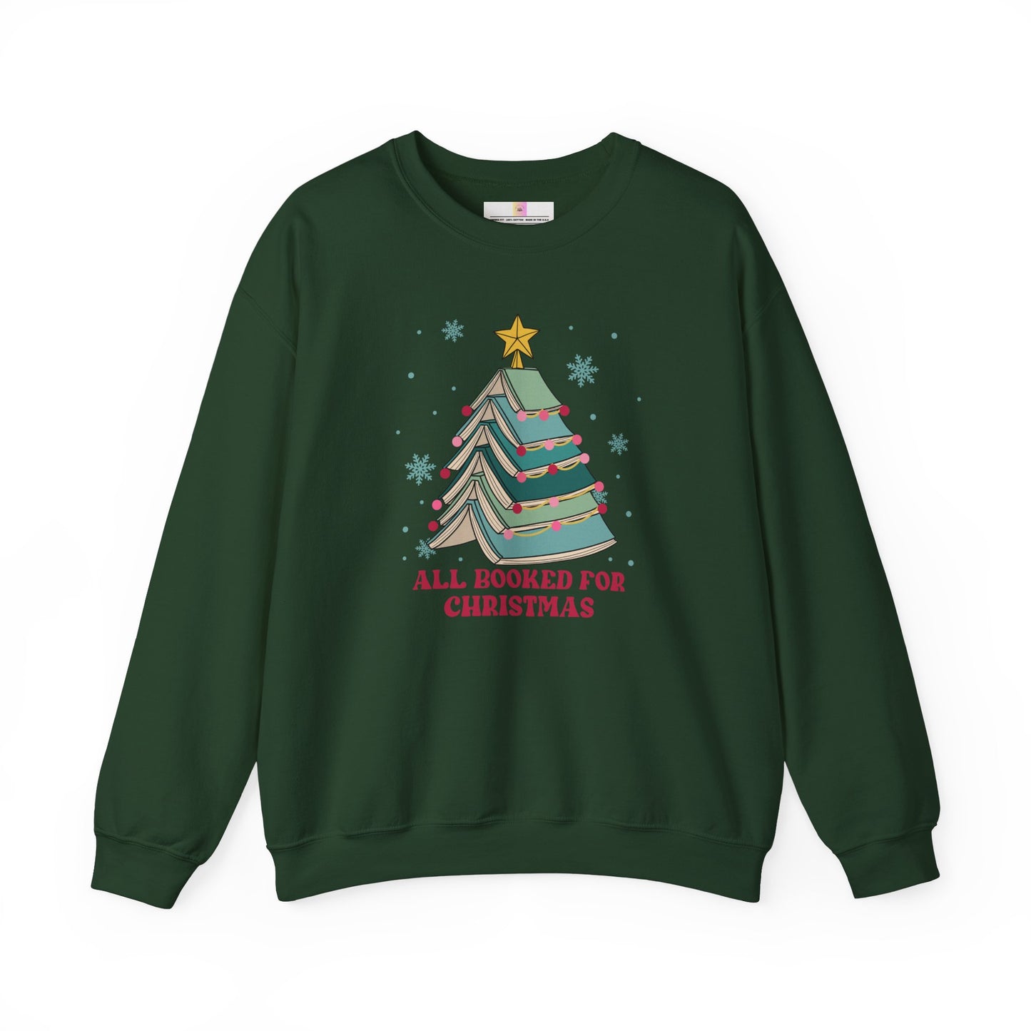 All Booked For Christmas Sweater