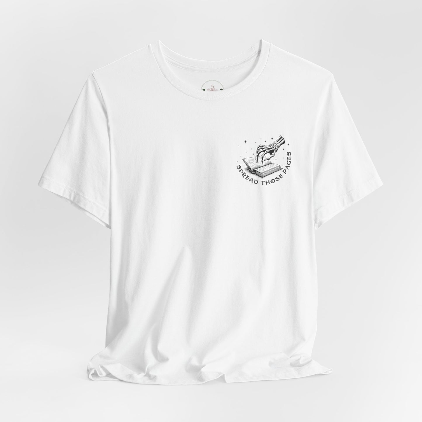 Bent Over A Book Tee