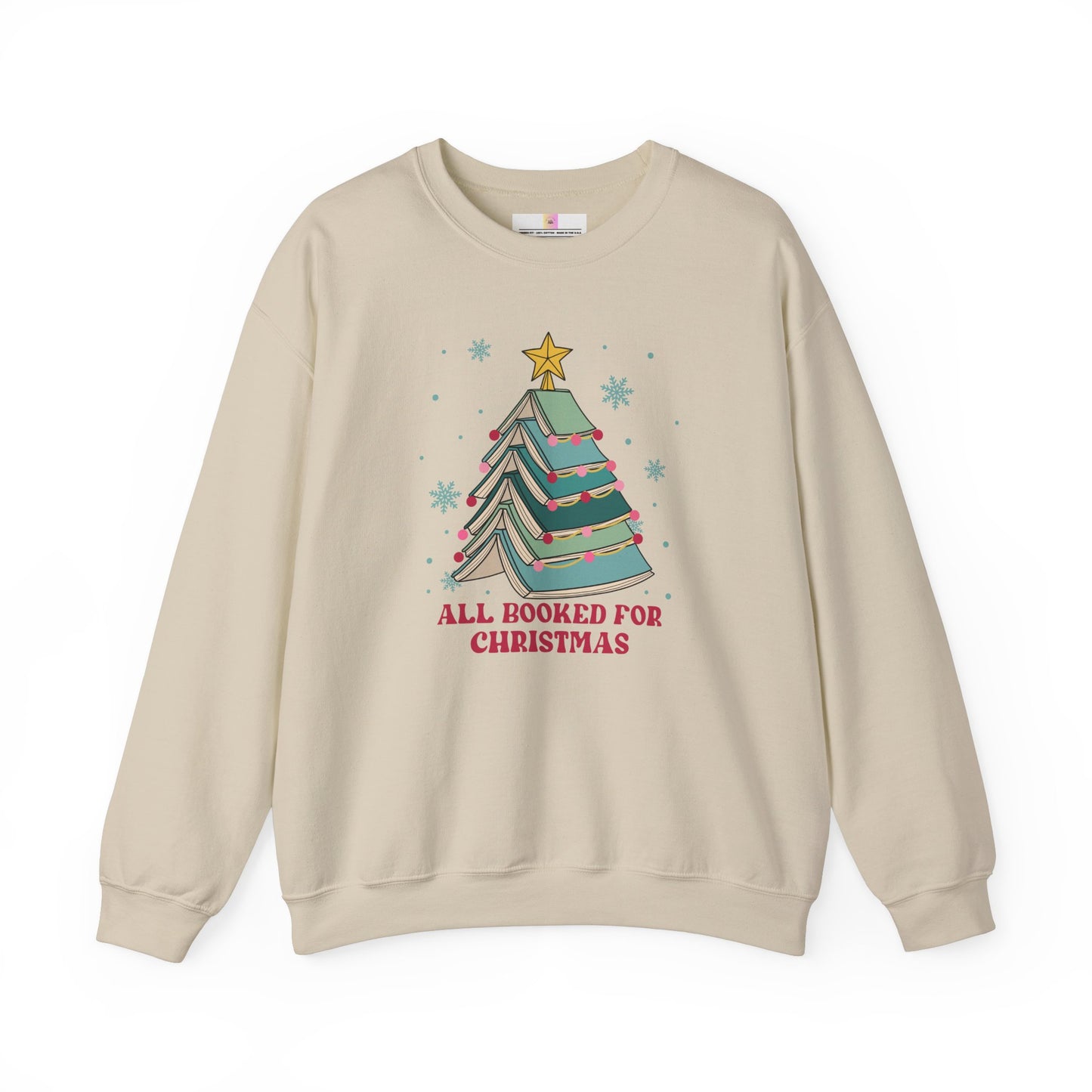 All Booked For Christmas Sweater