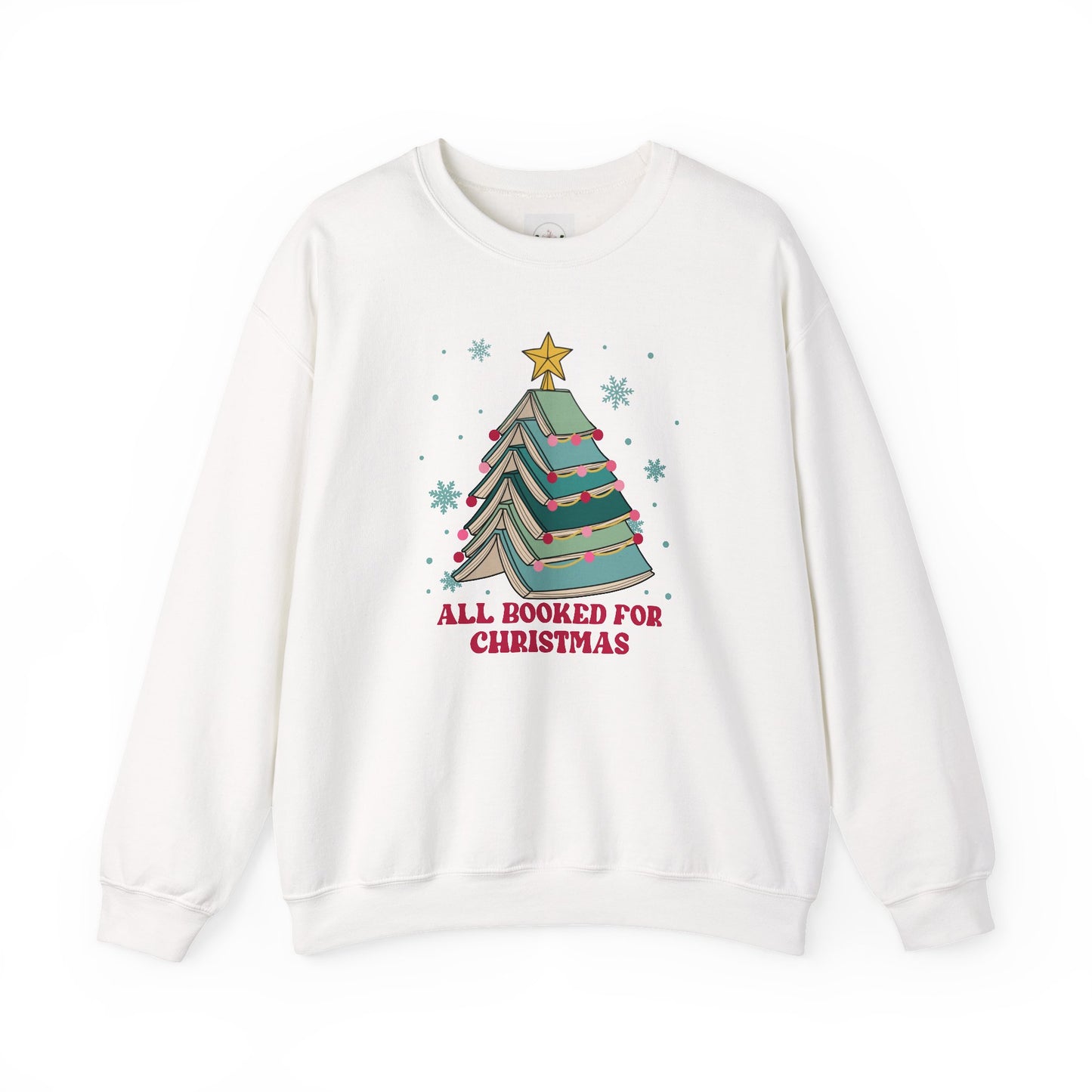 All Booked For Christmas Sweater