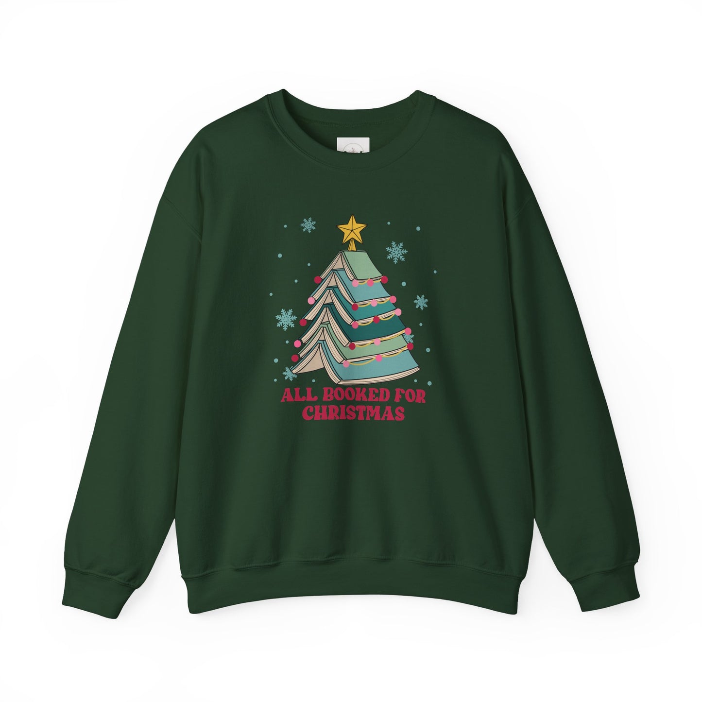 All Booked For Christmas Sweater