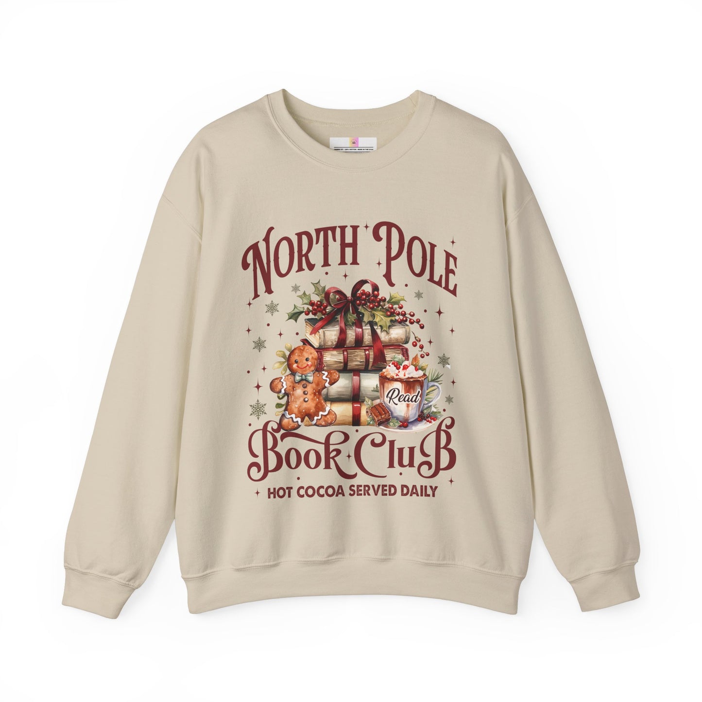 North Pole Book Club Sweatshirt