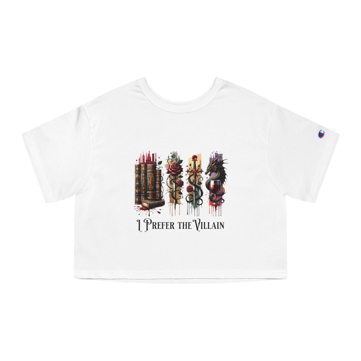 I Prefer The Villain Crop Top