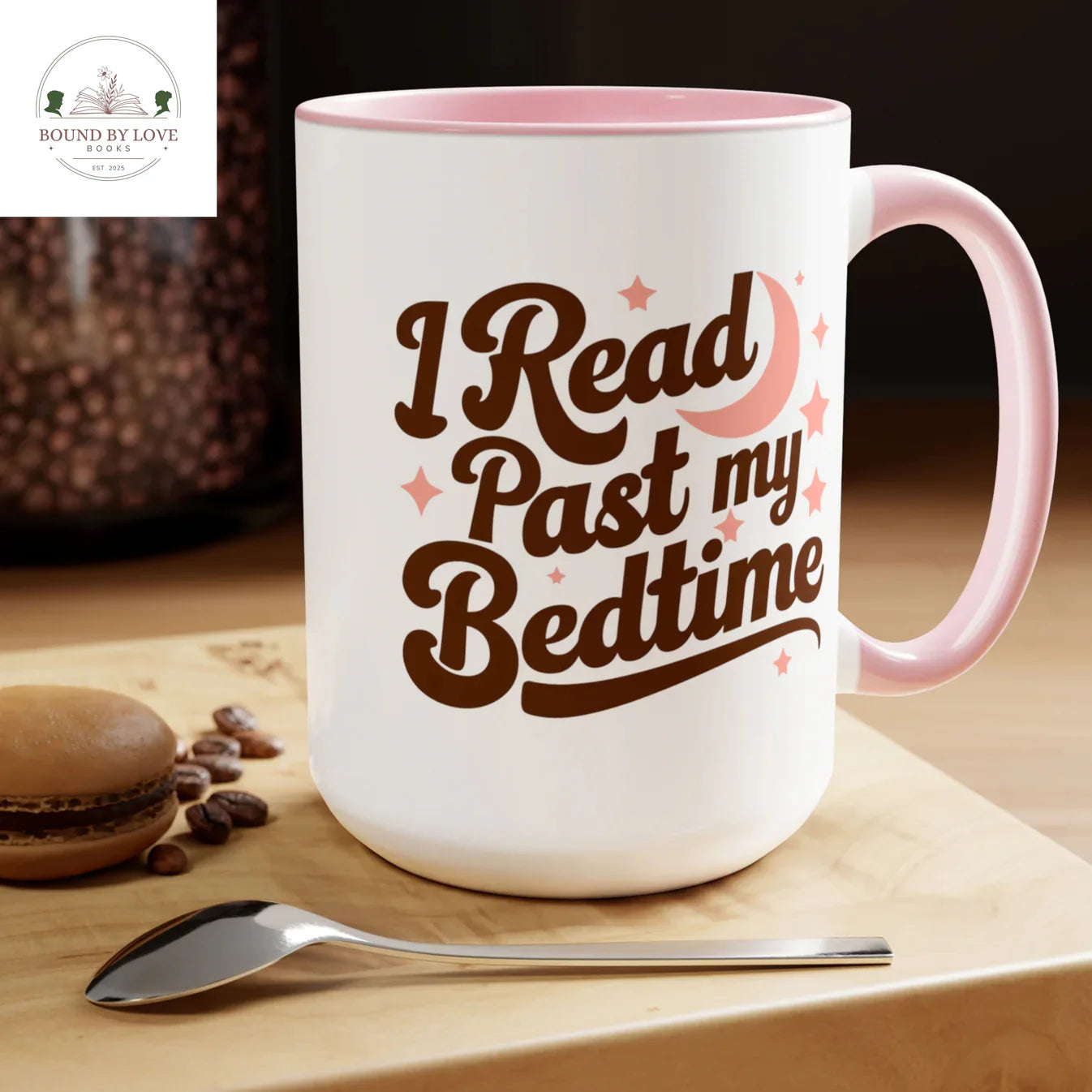 I Read Past My Bedtime Mug, 15oz