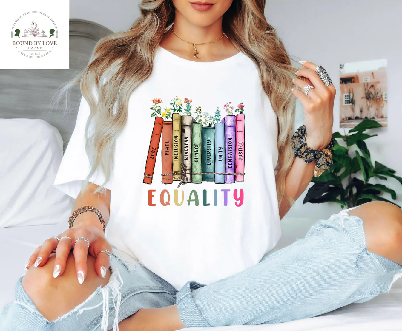 Equality Pride Bookish Tee