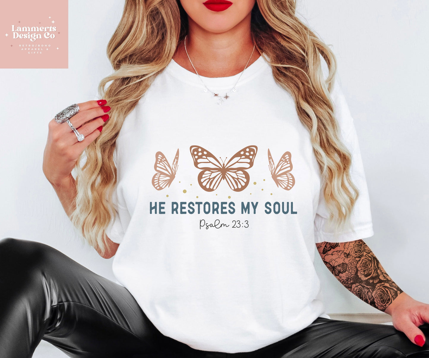 He Restores My Soul Tee