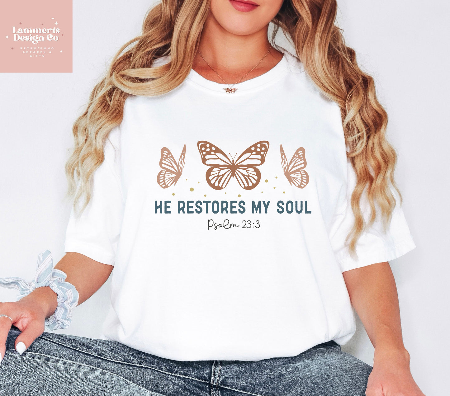 He Restores My Soul Tee