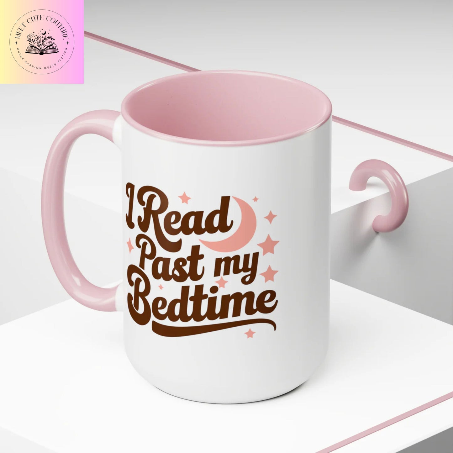 I Read Past My Bedtime Mug, 15oz