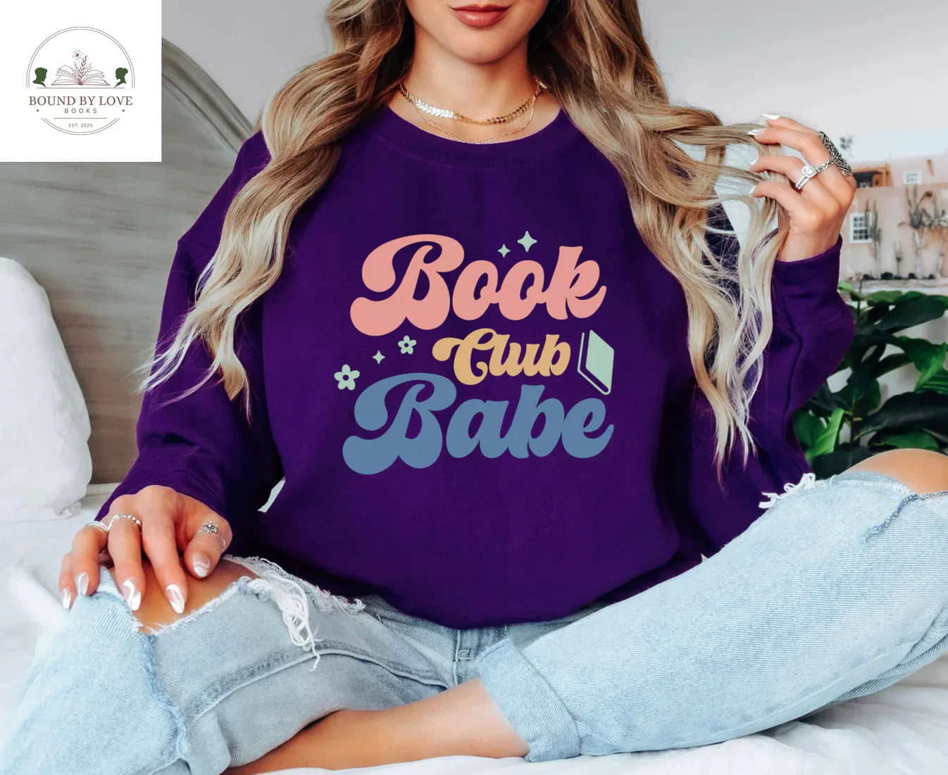 Book Club Babe Sweater