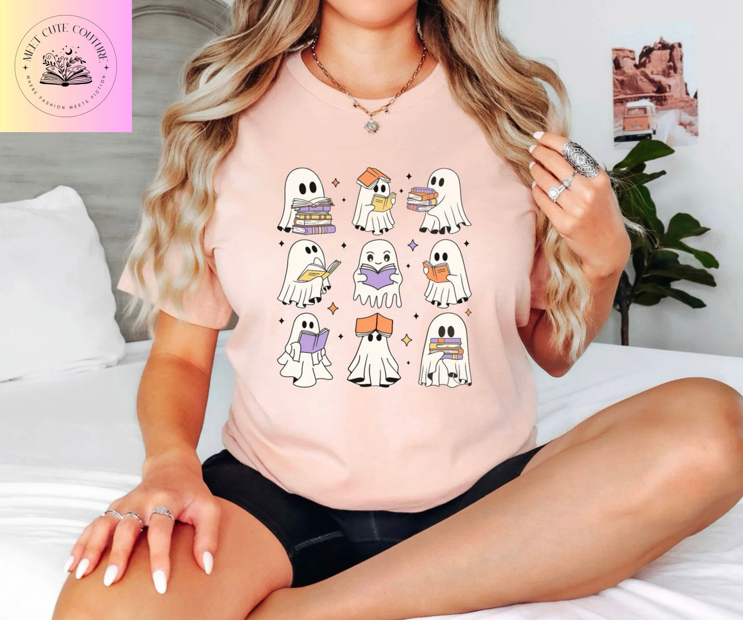 Ghost Reading Tee
