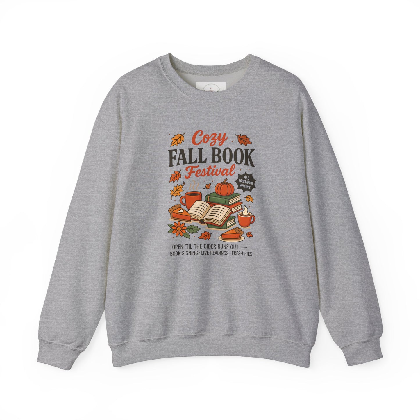 Cozy Fall Book Festival Crewneck