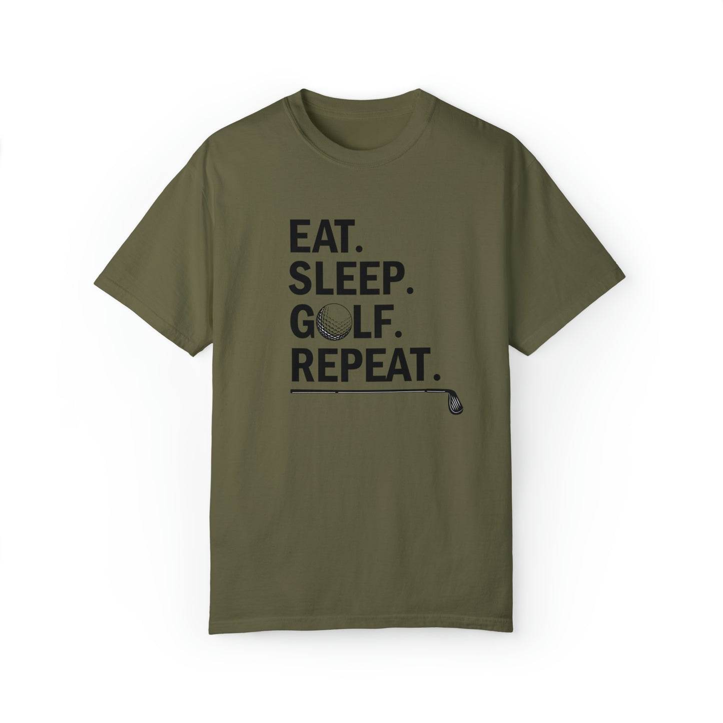 Eat Sleep Golf Repeat T-Shirt