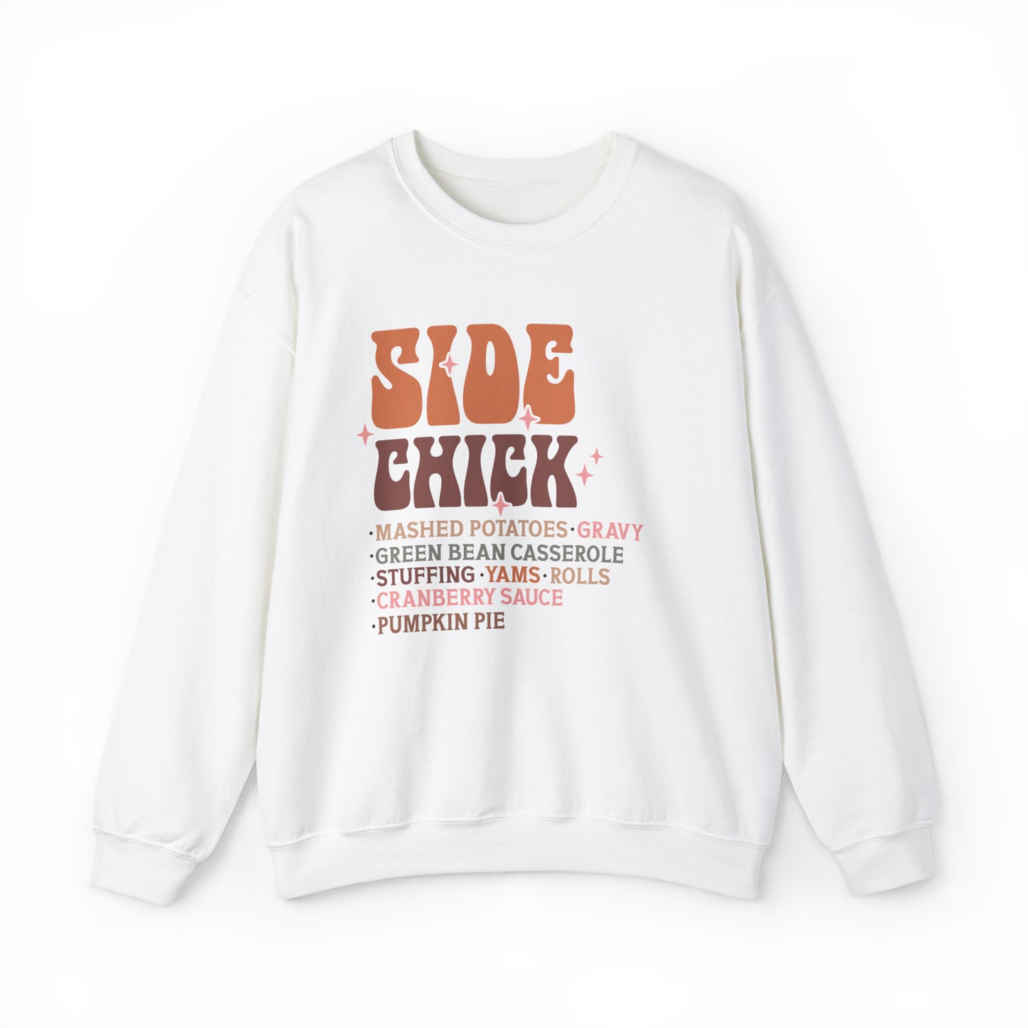 side chick thanksgiving crewneck