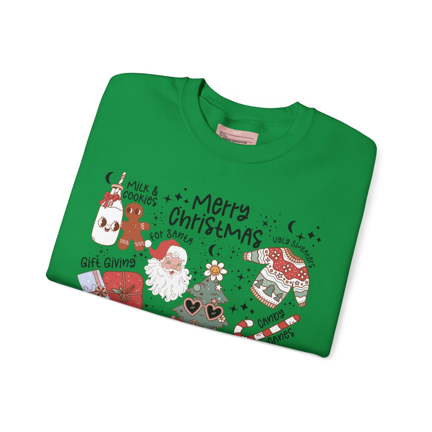 Merry Christmas Activities Crewneck Sweatshirt