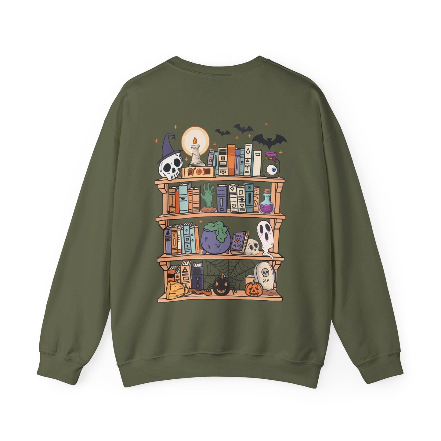 Ghost Library Crewneck Sweatshirt