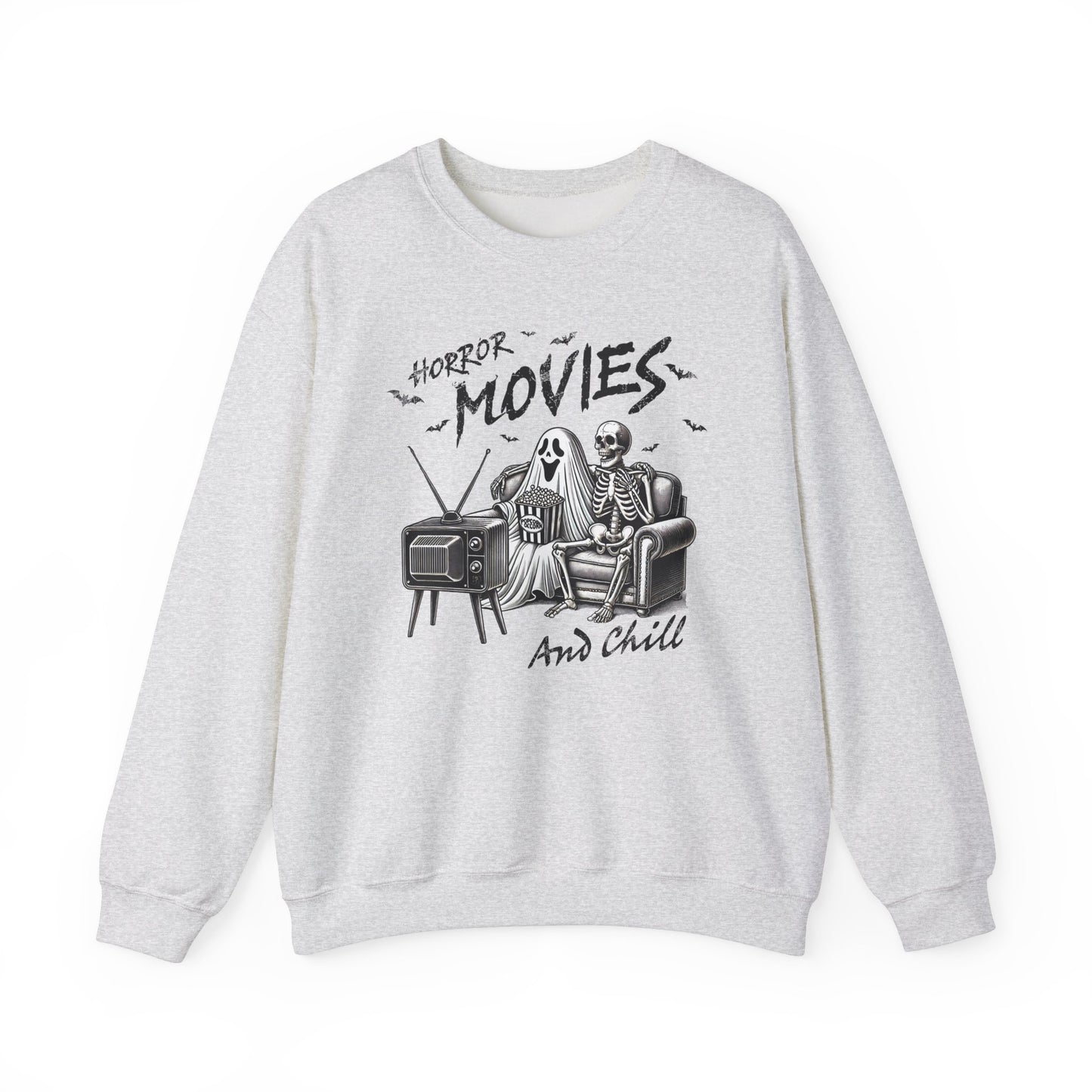 Horror Movies and Chill Crewneck Sweatshirt