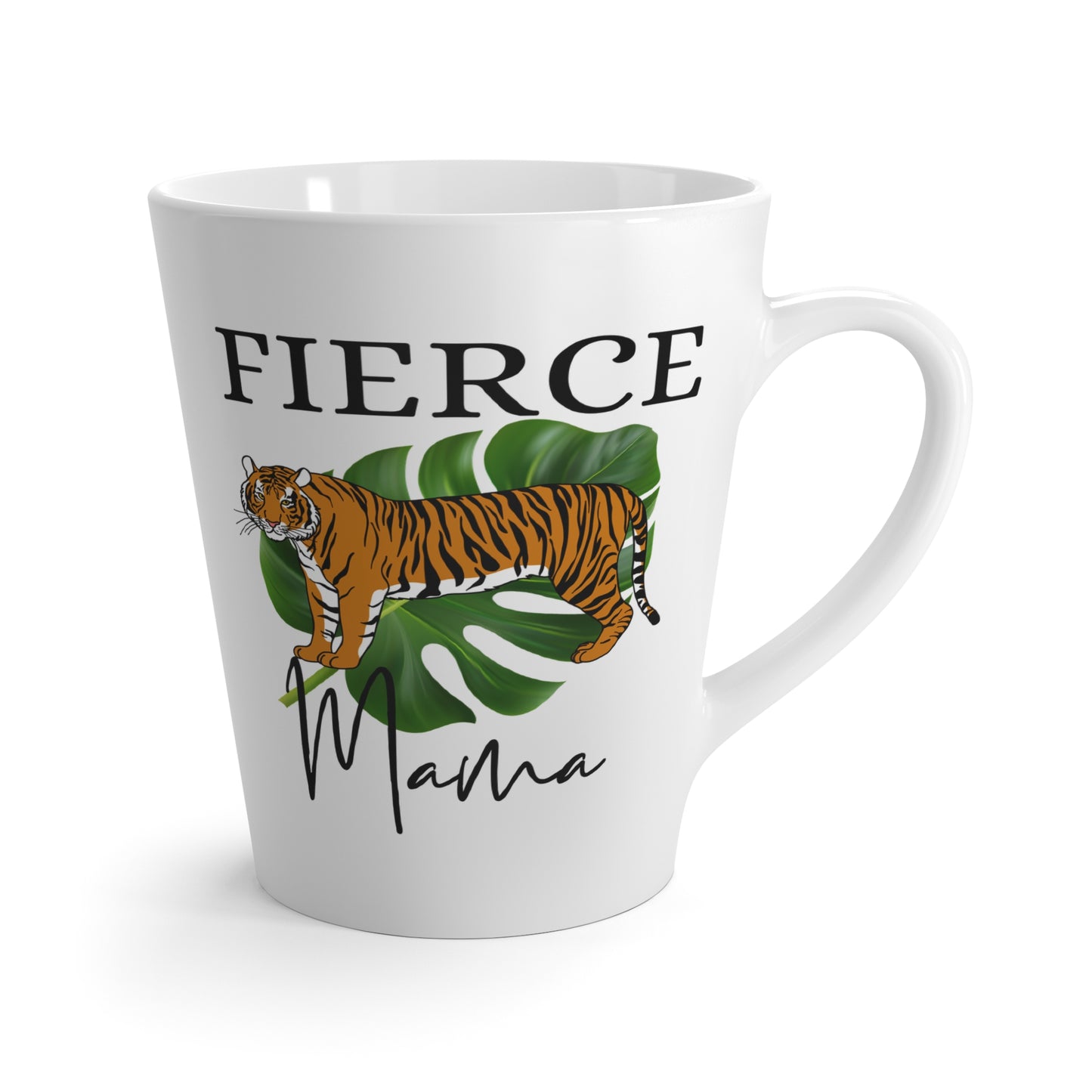 Fierce Mama Latte Mug, 12oz