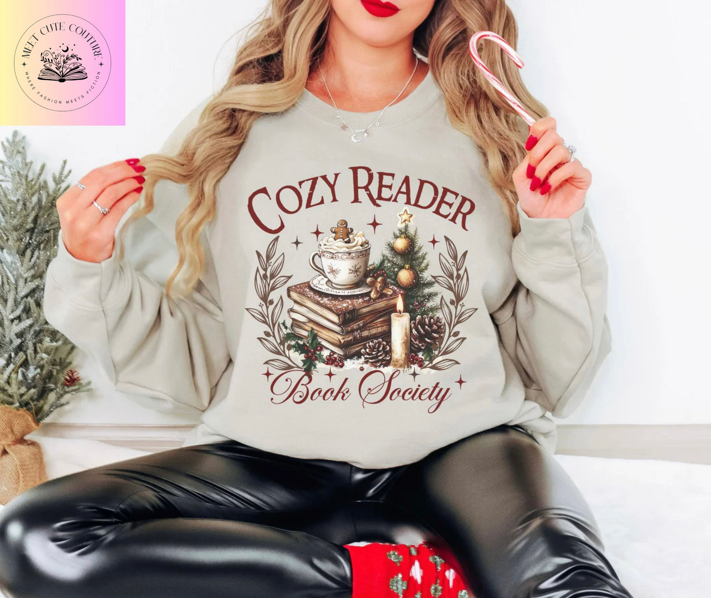 Cozy Reader Book Society Sweatshirt