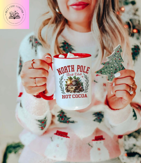 North Pole Hot Cocoa Mug, 15oz