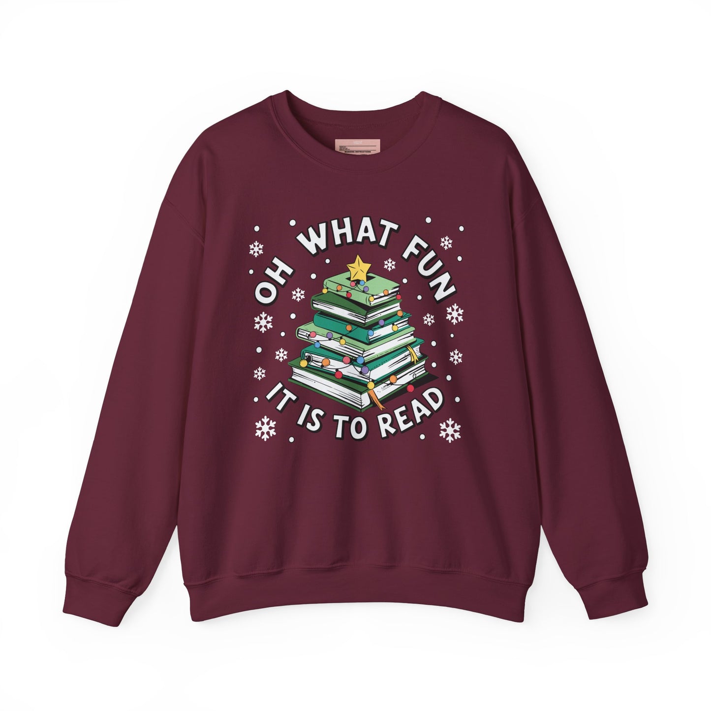 Oh What Fun It It To Read Sweatshirt