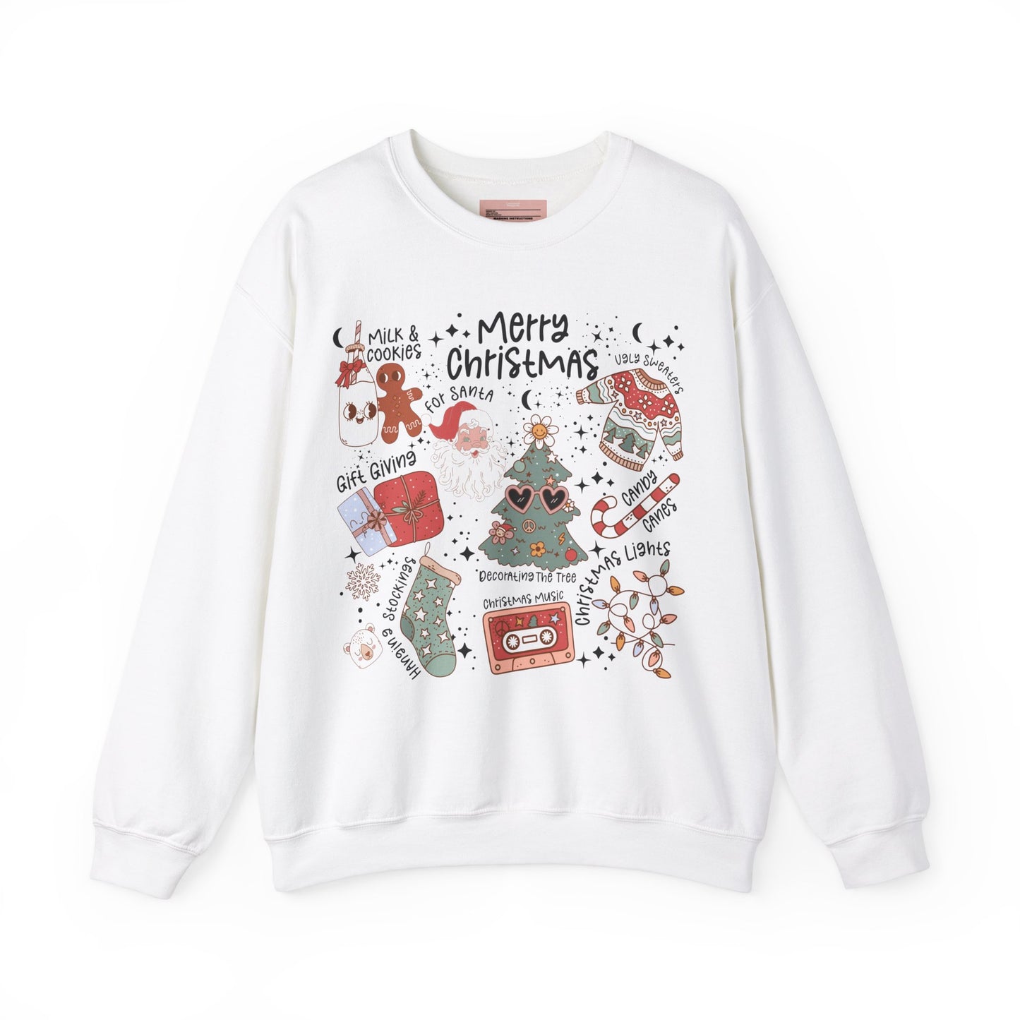 Merry Christmas Activities Crewneck Sweatshirt