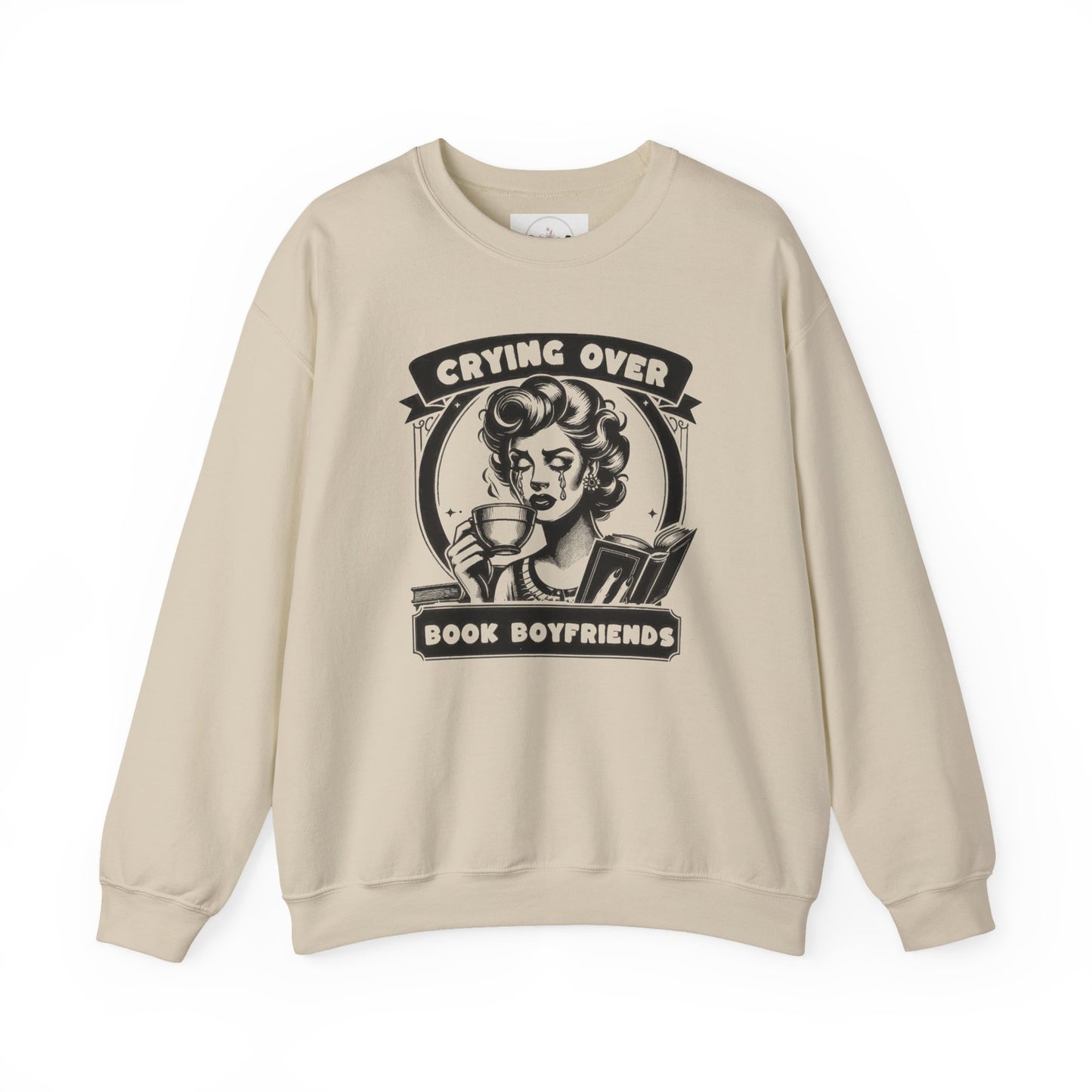 Crying Over Book Boyfriends Sweater