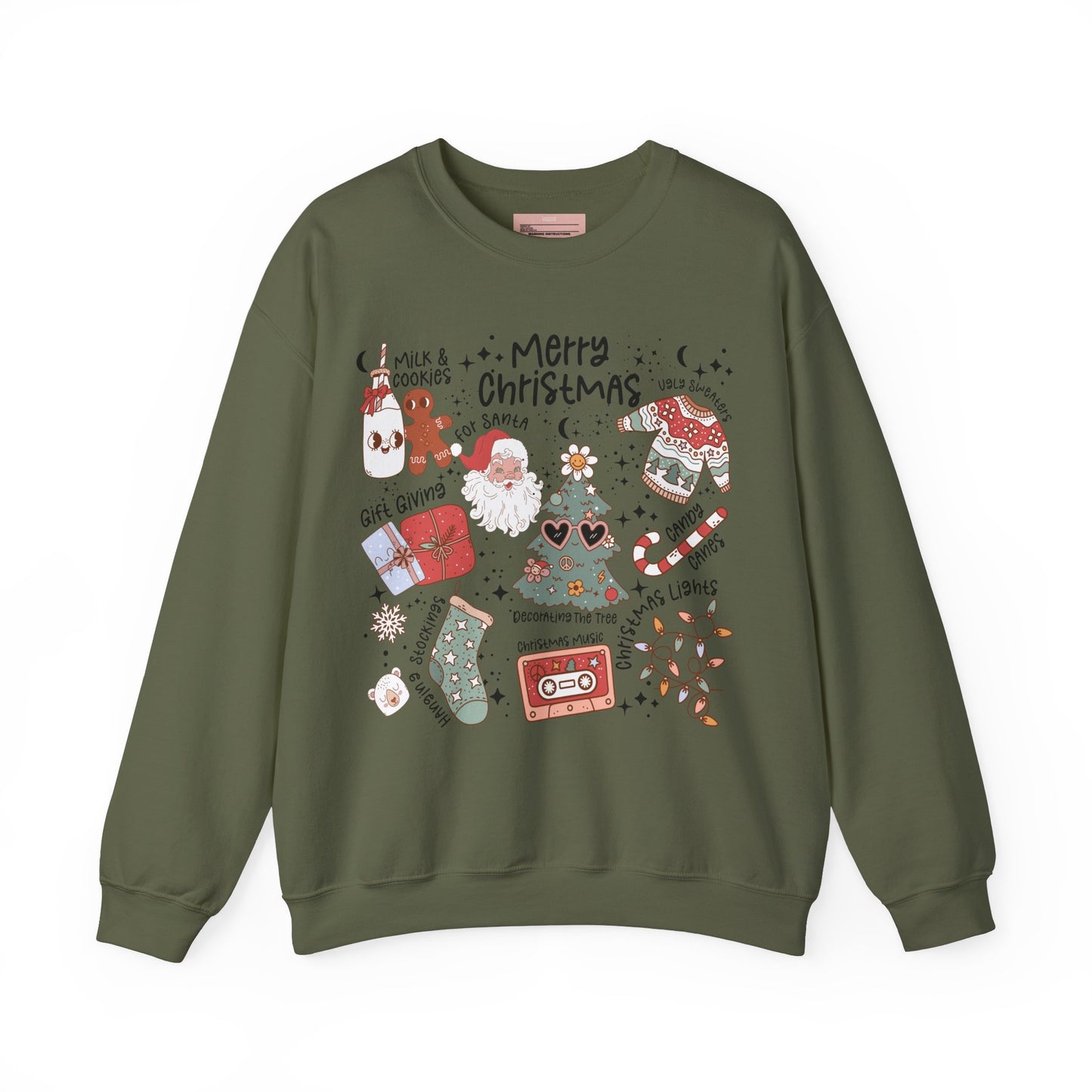 Merry Christmas Activities Crewneck Sweatshirt