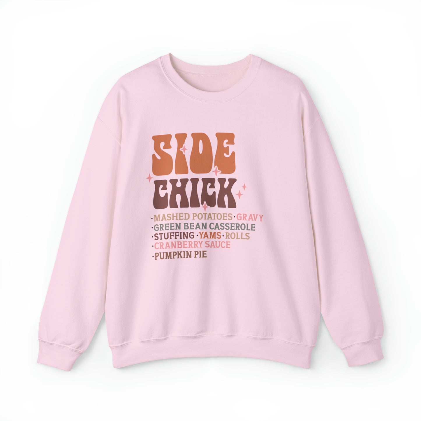 side chick thanksgiving crewneck