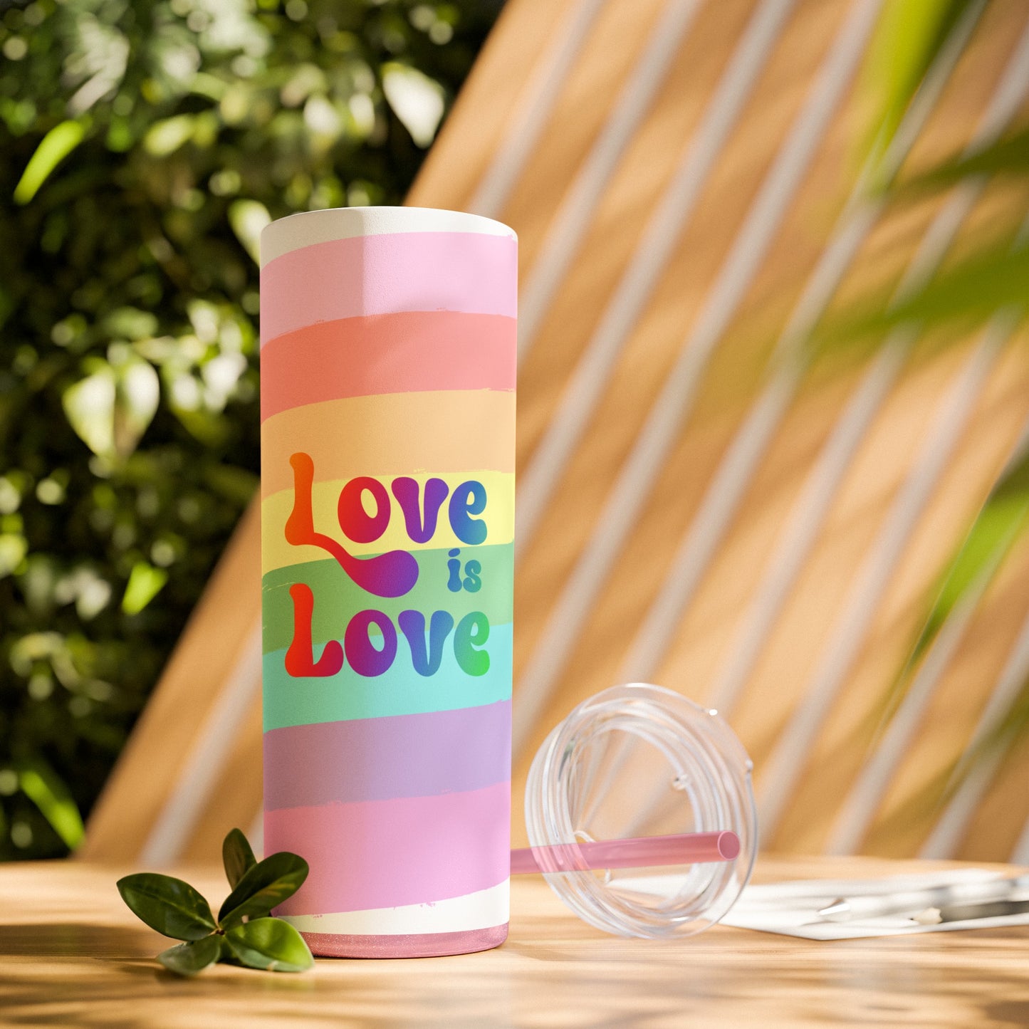 Love is Love Rainbow Tumbler, 20oz