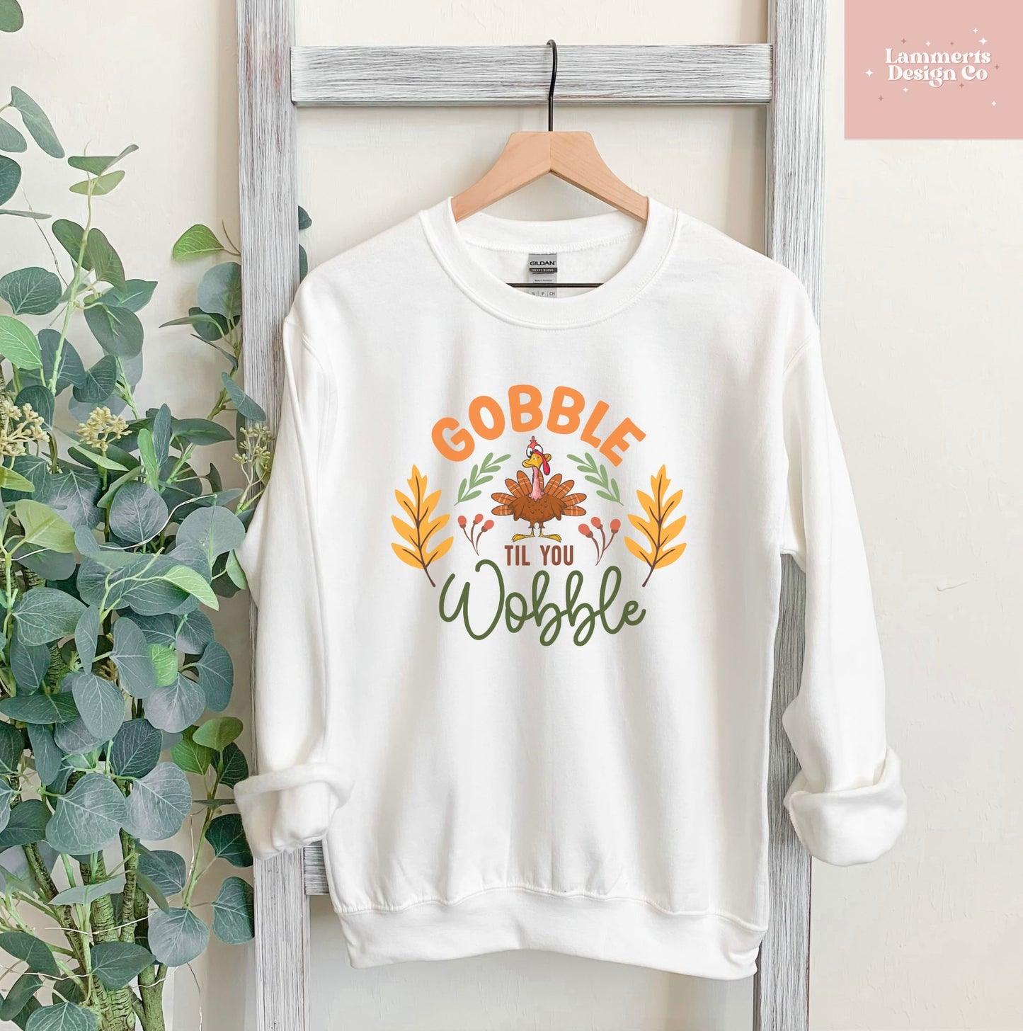 Gobble Till You Wobble Crewneck Sweatshirt