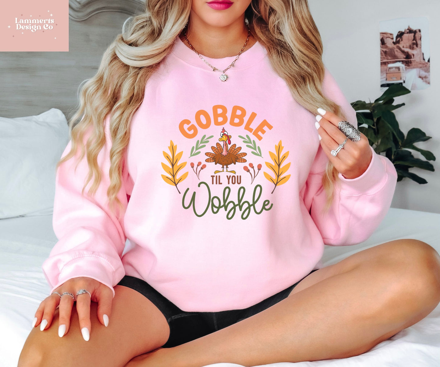 Gobble Till You Wobble Crewneck Sweatshirt