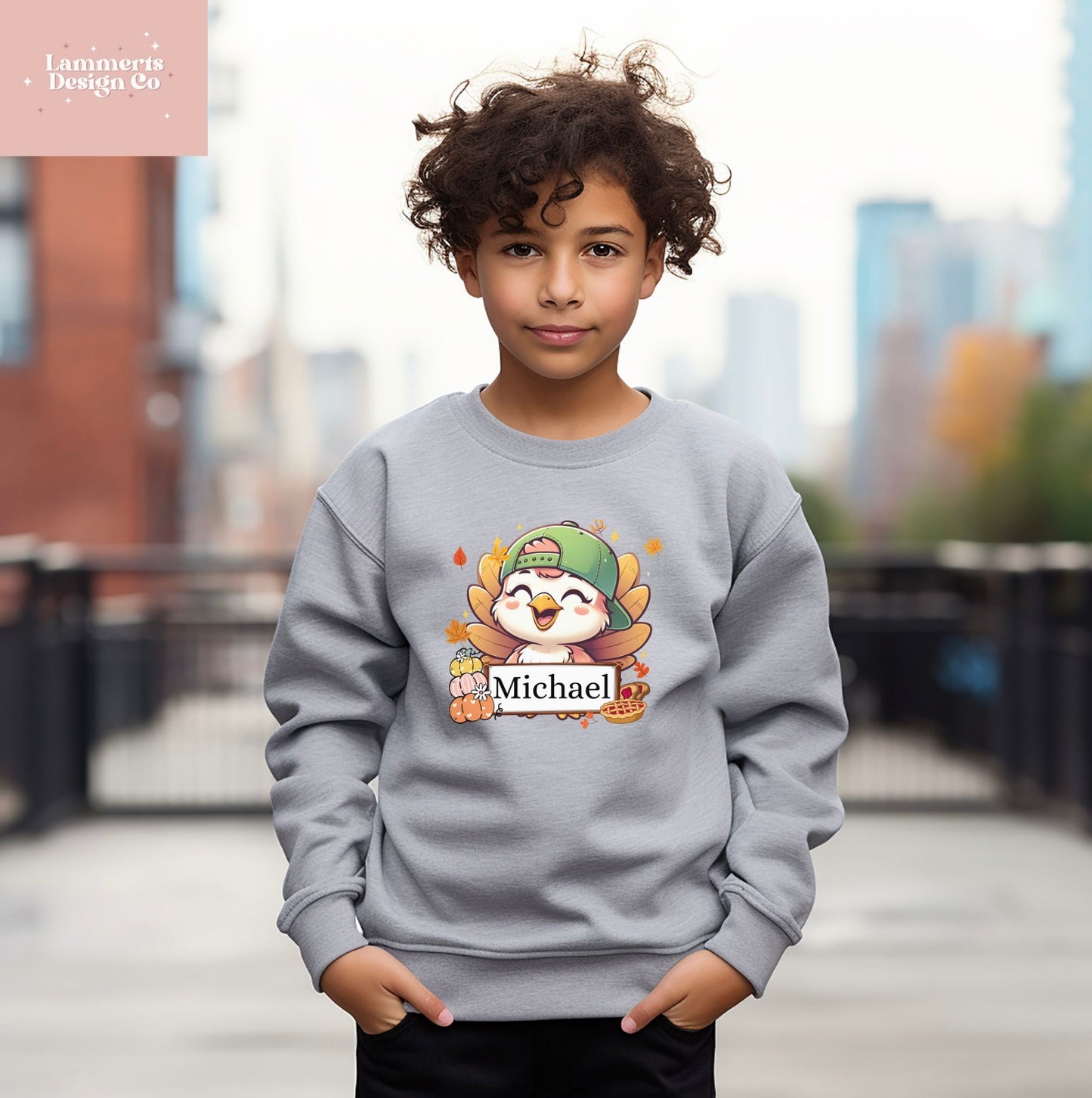 Boys Youth Turkey Sweatshirt