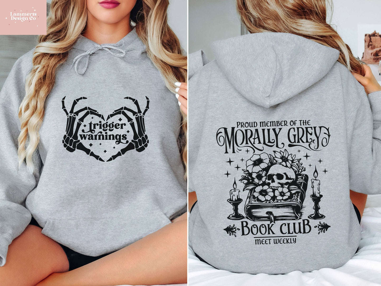 Morally Grey Book Club Hoodie