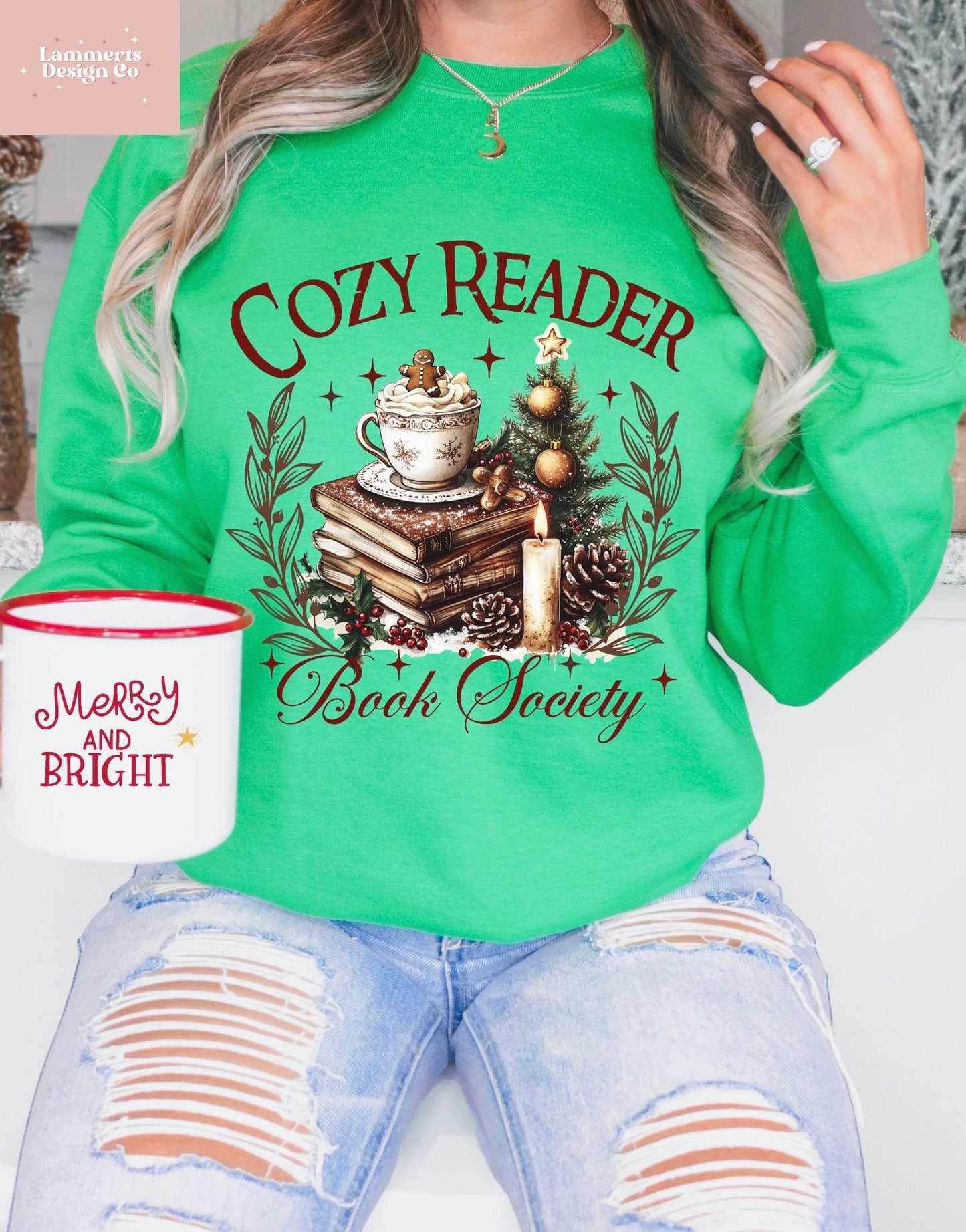 Cozy Reader Book Society Sweatshirt