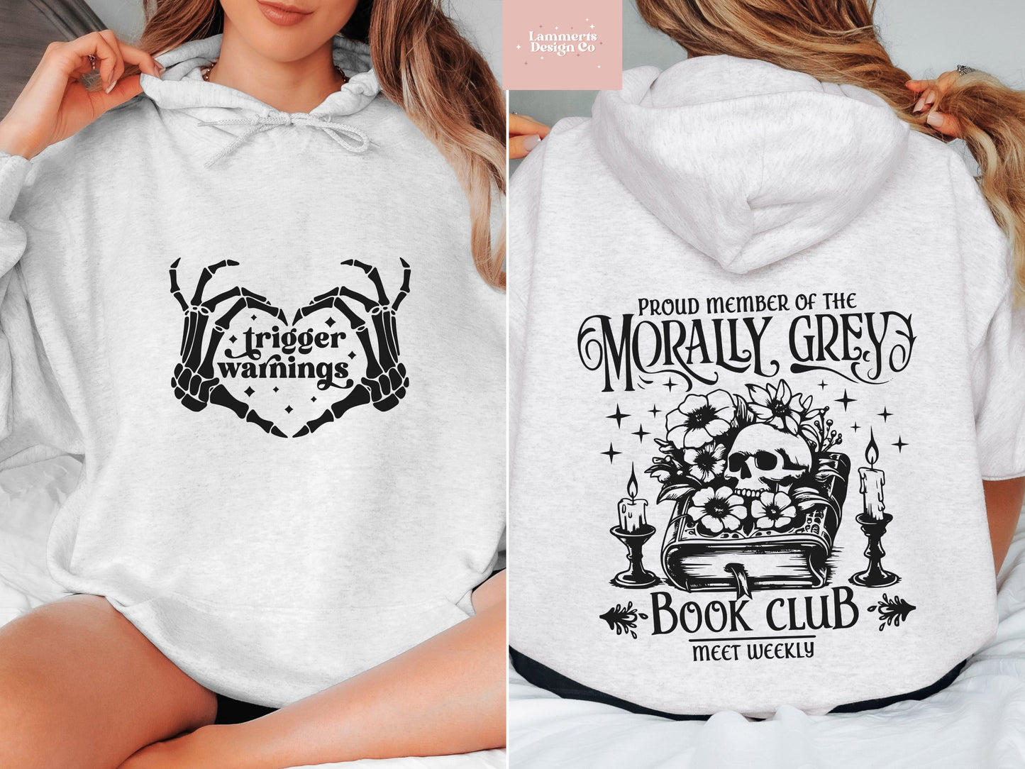 Morally Grey Book Club Hoodie