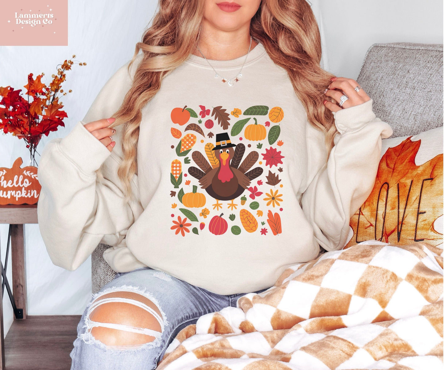 Retro Turkey Sweatshirt