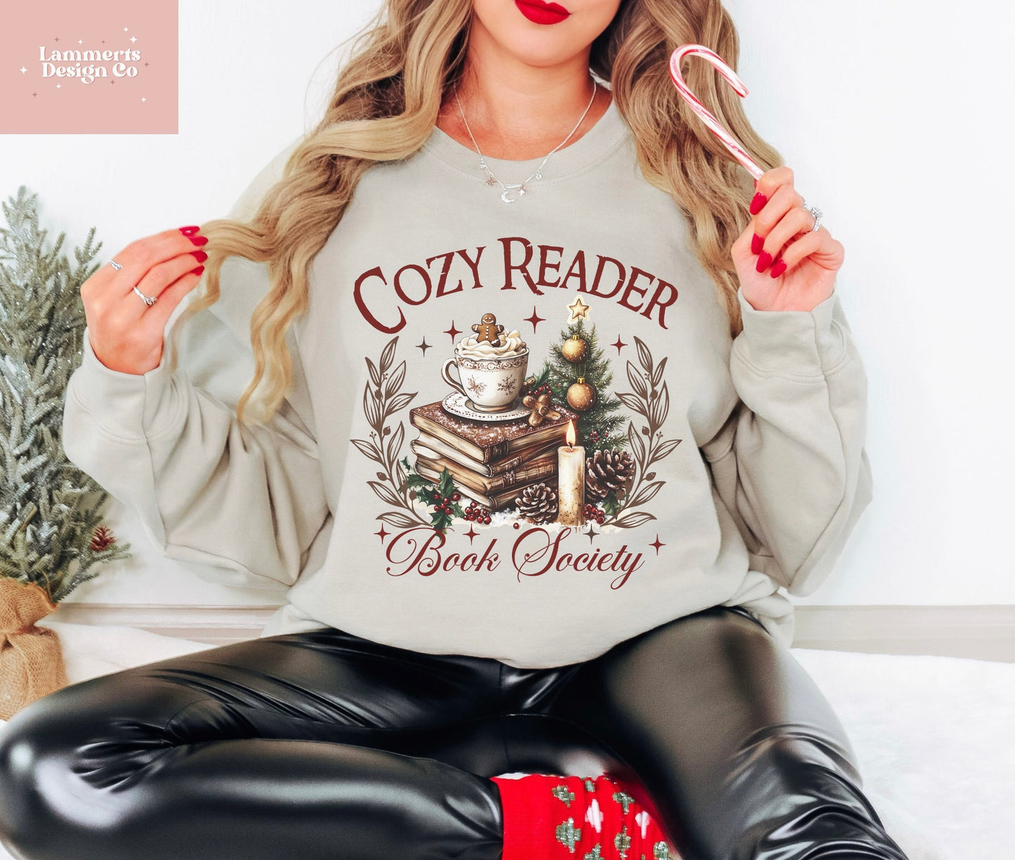 Cozy Reader Book Society Sweatshirt