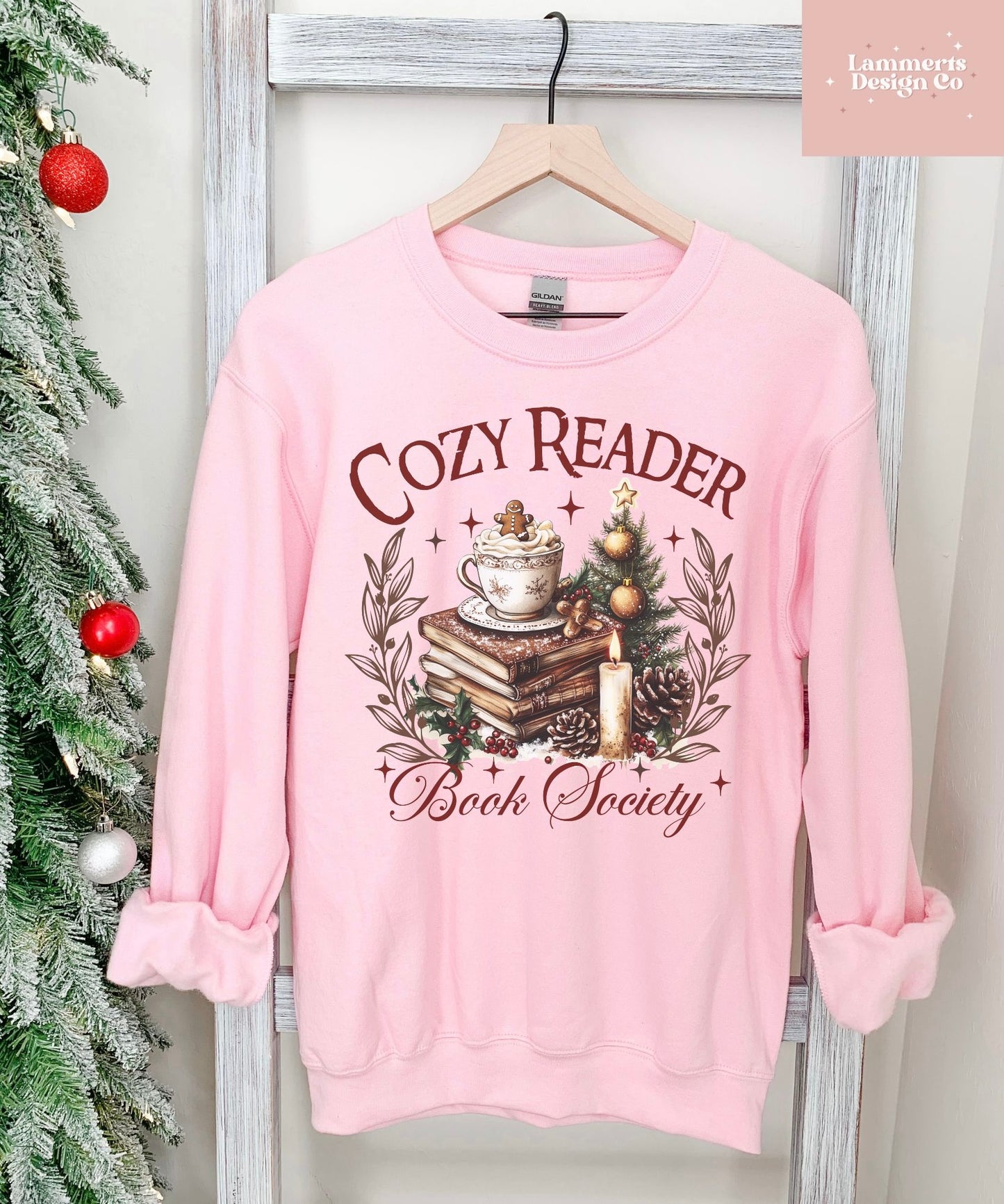 Cozy Reader Book Society Sweatshirt