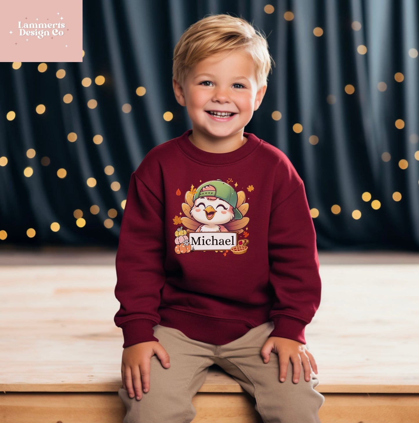 Boys Youth Turkey Sweatshirt