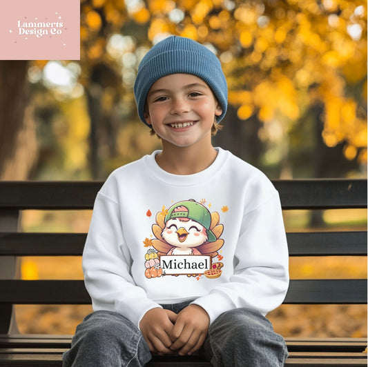 Boys Youth Turkey Sweatshirt