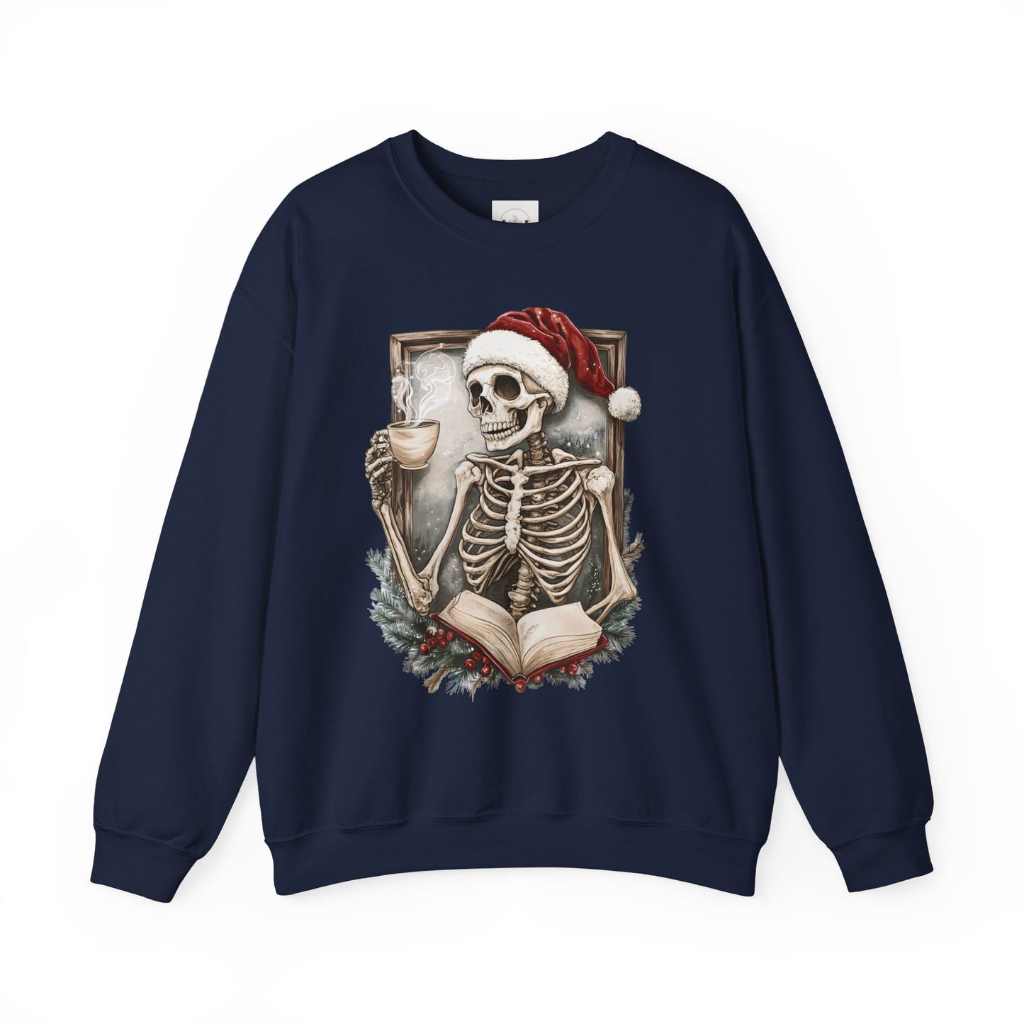 Spooky Skeleton Christmas Sweatshirt