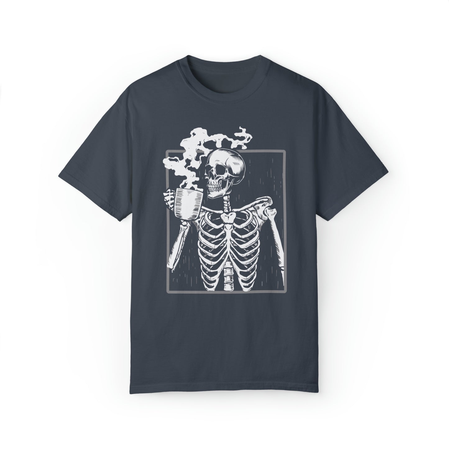 Skeleton Coffee Shirt