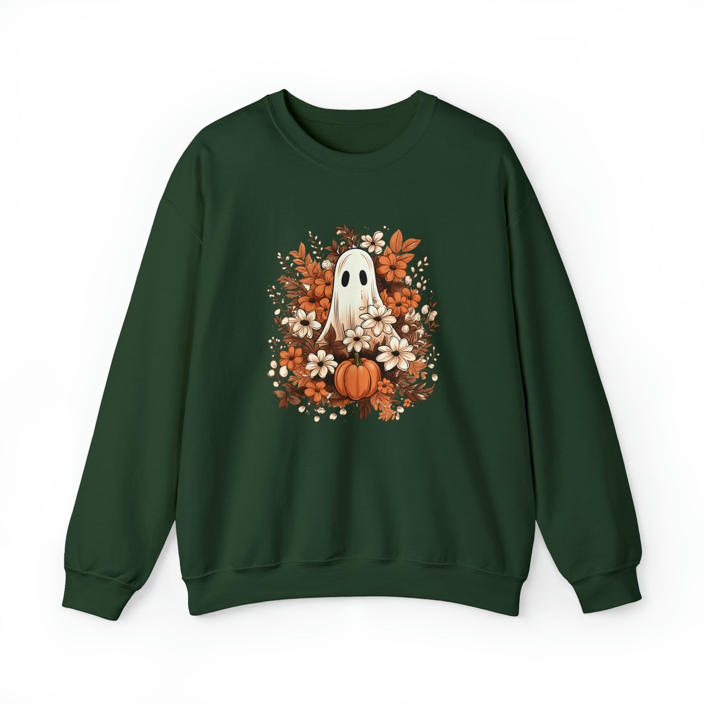 floral ghost sweatshirt