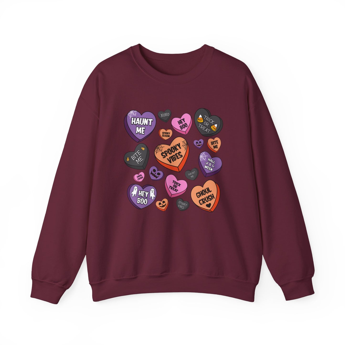 Halloween Hearts Sweater