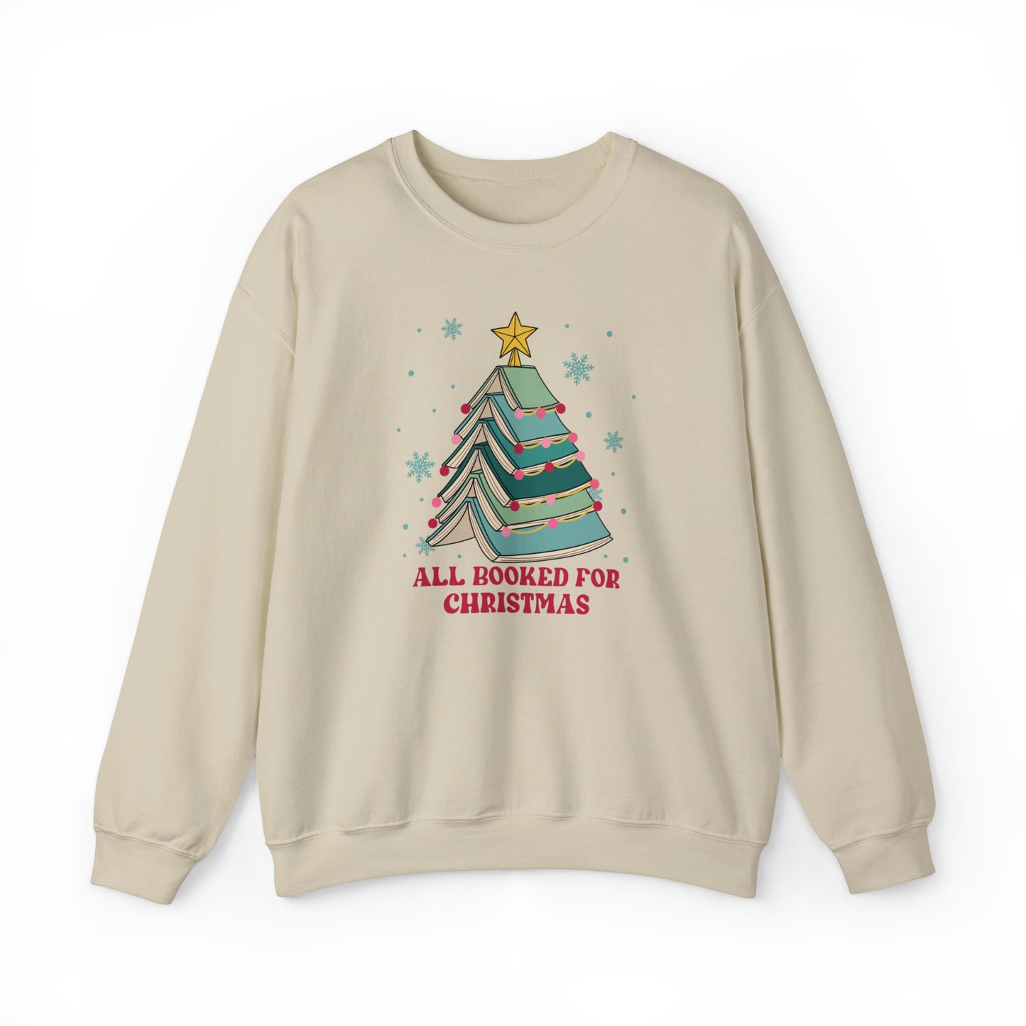 All Booked For Christmas Sweater